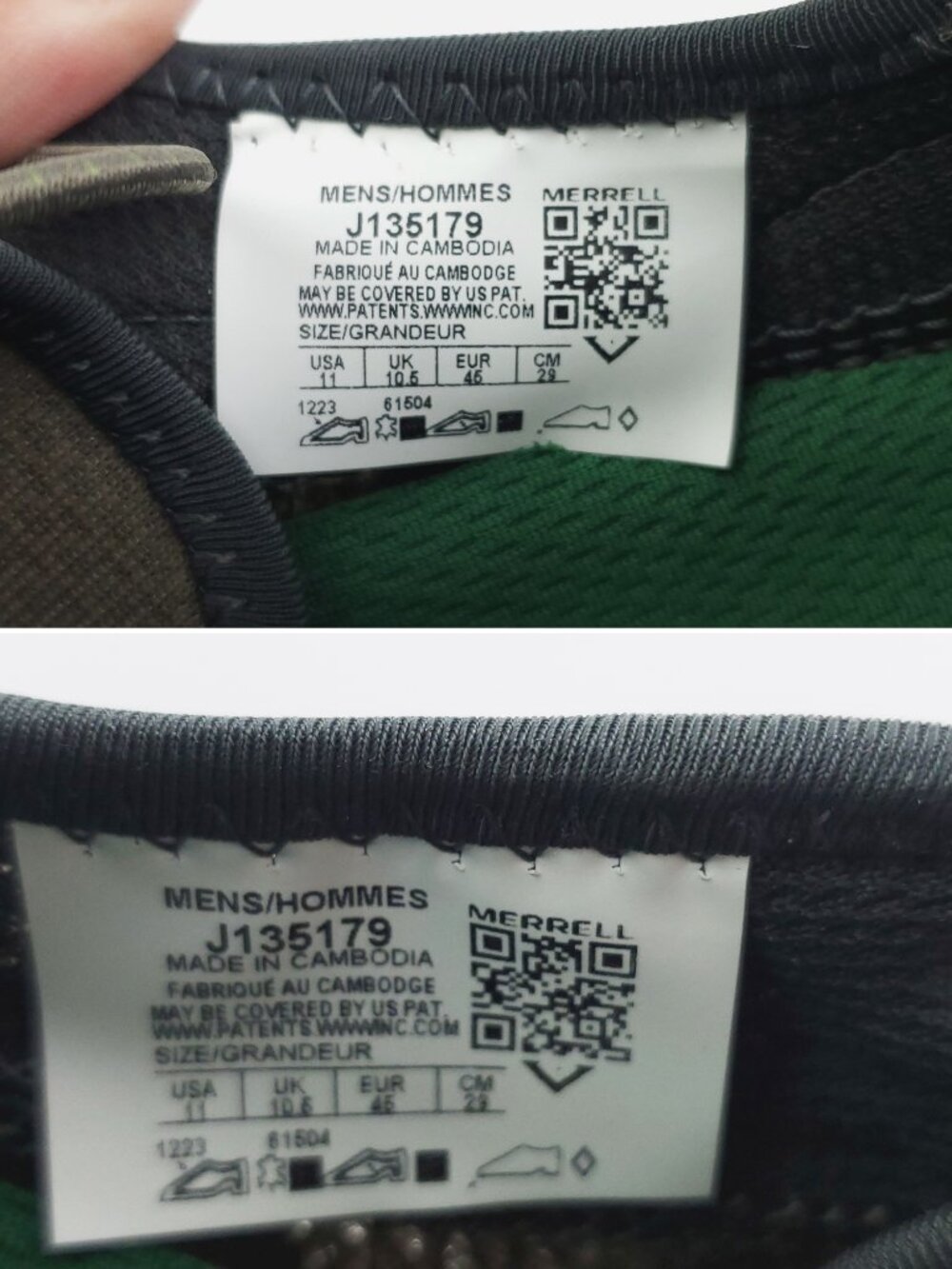 Merrell Accentor 3 Hiking Shoes Waterproof Sieve Boulder J135179 Men's 11 NWOB - Picture 4 of 10